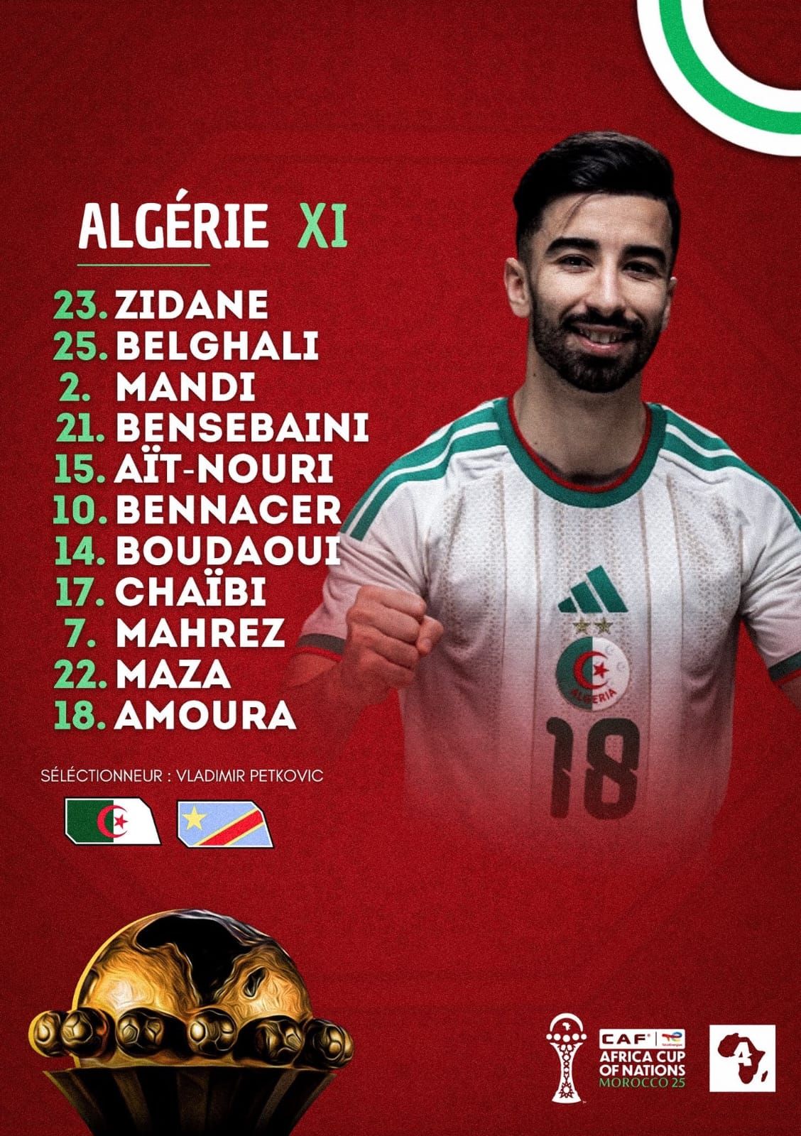 تشكيل الجزائر