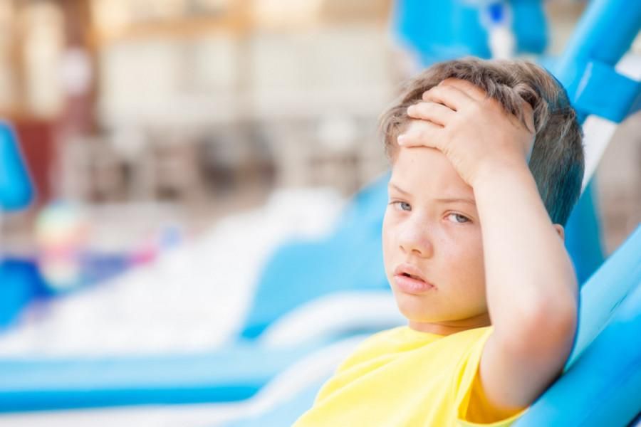 أعراض الجفاف عند الأطفال