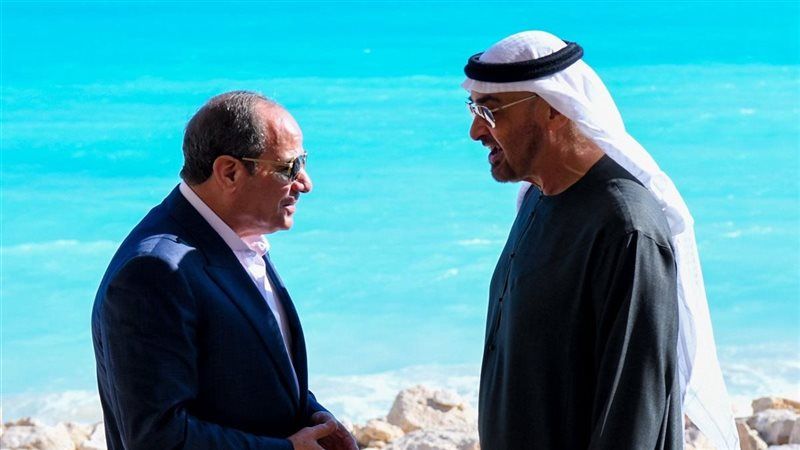 لقاء السيسي وبن زايد