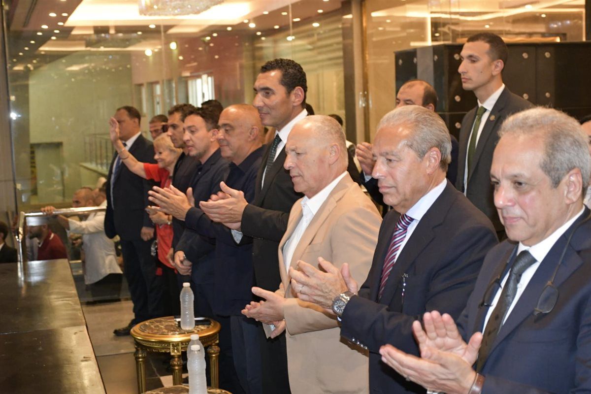 تكريم منتخب مصر