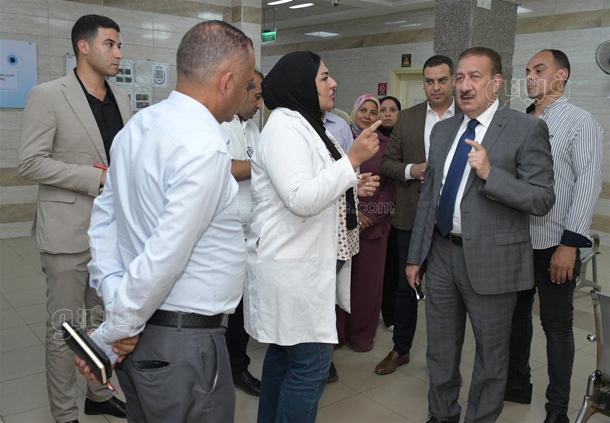جولة لمحافظ بورسعيد داخل وحدة طب الأسرة الكويت بحي العرب