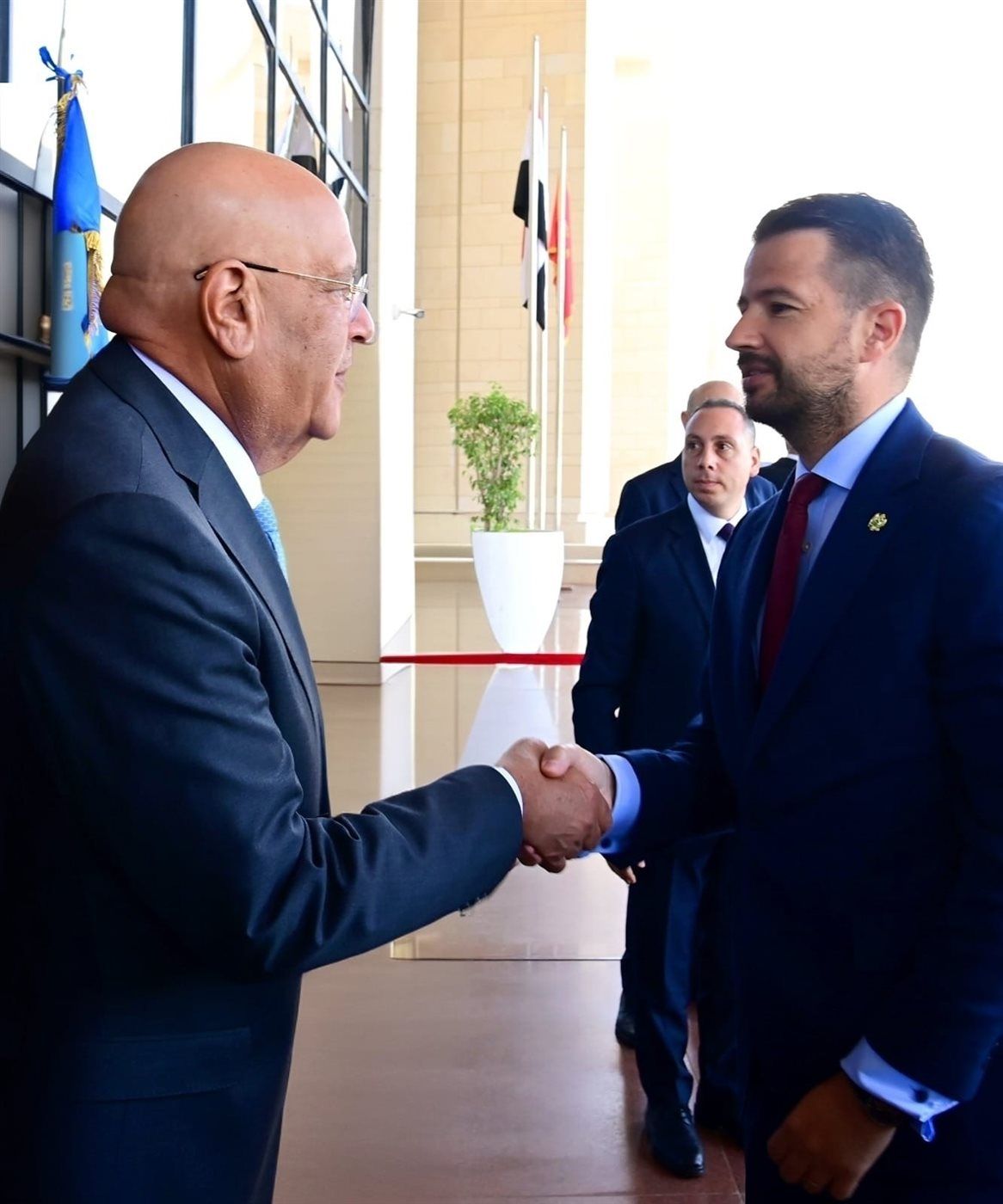 رئيس مجلس النواب يستقبل رئيس جمهورية الجبل الأسود
