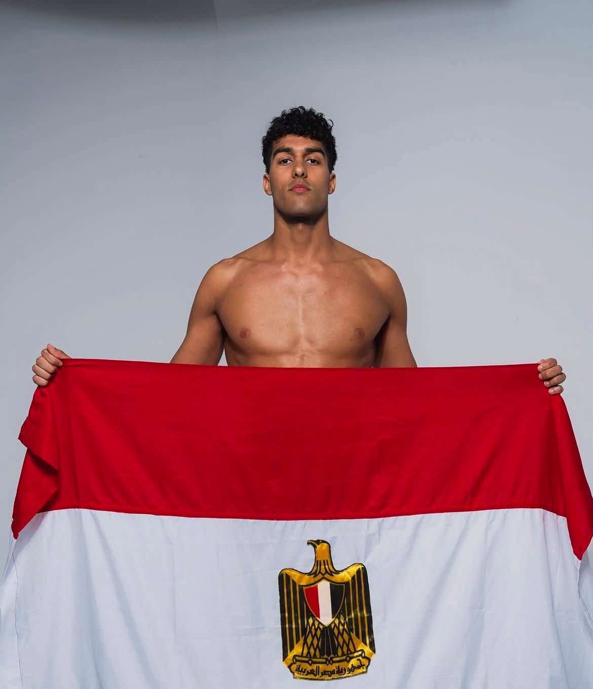 السباح المصري أحمد إسماعيل، فيتو