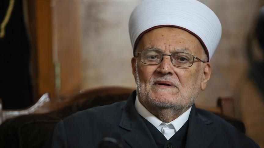 الشيخ عكرمة صبري خطيب المسجد الأقصى