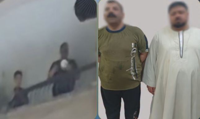 مشاجرة بسبب مكبر صوت تنتهي بإلقاء أطباق طهي من شرفة منزل بحلوان