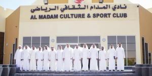 خالد بن حميد القاسمي يواصل زيارته لأندية الشارقة