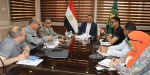 محافظ القليوبية يتابع مشروعات المياه والصرف الصحي