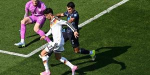 كأس العالم، منتخب باراجواي يتقدم على ألمانيا 0/1 في الشوط الأول