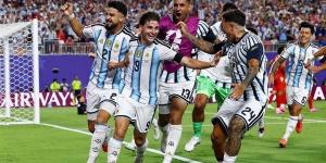 خلال التدريبات، ظهور ملامح تشكيل الأرجنتين لمباراة إسبانيا في نهائي المونديال