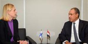 وزير الخارجية يلتقي نظيرته الفنلندية على هامش أعمال الجمعية العامة للأمم المتحدة