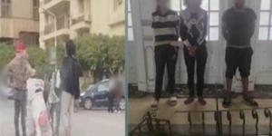 مقطع فيديو يقود إلى ضبط 3 متهمين بسرقة حديد أعمدة الإنارة بالدقي