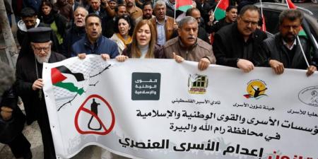 إضراب في الضفة الغربية احتجاجاً على قانون «إعدام الأسرى»
