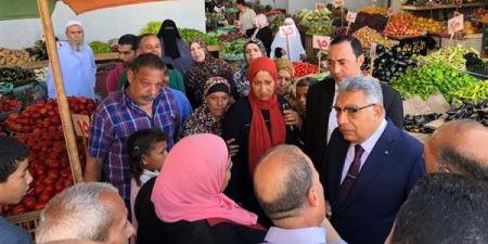 خلال جولته بطلخا، محافظ الدقهلية يشدد على إنهاء التصالحات ومنع عودة الباعة الجائلين