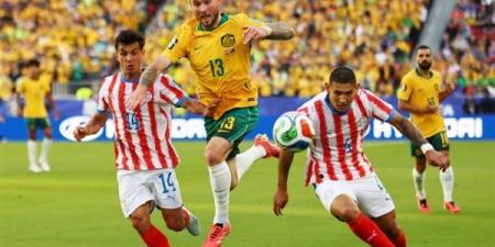 كأس العالم 2026، أستراليا تتعادل سلبيا أمام باراجواي وتؤجل تأهل الفراعنة لدور الـ32