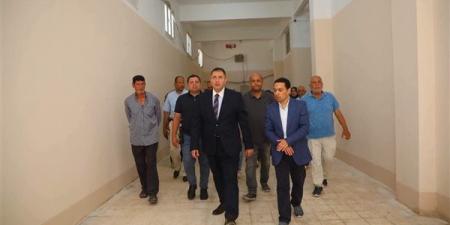 محافظ دمياط يتفقد أعمال تطوير مخزن الأدوية الإقليمي بمستشفى الحميات