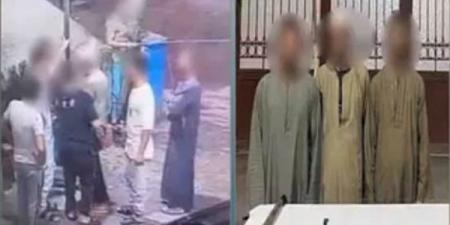 ضبط 3 أشخاص اعتدوا على عامل بالضرب باستخدام سلاح أبيض وعصا خشبية ببنى سويف
