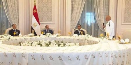حسام حسن للرئيس السيسي: غرست فينا ثقافة "إحنا مش أقل من أي حد"