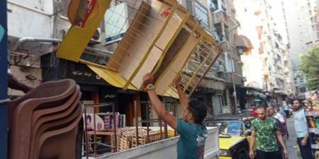محافظ الإسكندرية: حملات مكبرة لإزالة الإشغالات والتعديات وفرض الانضباط بالأحياء