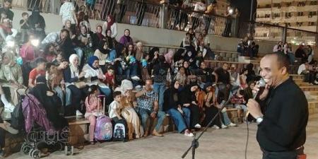 الأغاني الوطنية تُلهب حماس الجمهور في فعاليات شارع الفن بكورنيش بني سويف