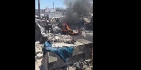 مصدر طبى بغزة: 14 مصابًا بينهم أطفال ونساء فى غارة إسرائيلية