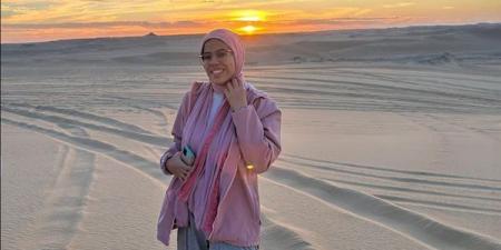 أفنان مؤمن الخامسة على الجمهورية بالثانوية العامة: دعوات أمي سر تفوقي وحلمي الالتحاق بكلية الإعلام