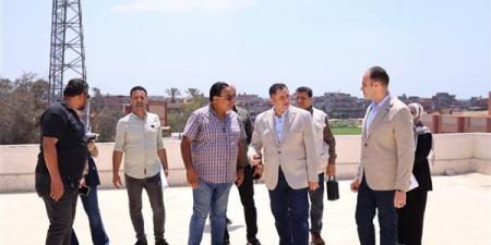 محافظ دمياط يتفقد مجمع الخدمات الحكومية بقرية الوسطاني