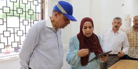 محافظ المنيا يتفقد مجمع الخدمات الزراعية بعطف حيدر