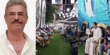 مشهد استثنائي، تلاوة قرآن في سرادق عزاء مسيحي ببني سويف (فيديو)