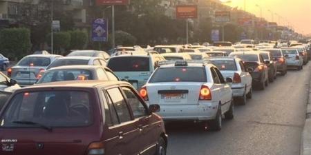 حالة المرور اليوم، زحام خانق بهذه الطرق والكباري بالقاهرة والجيزة والقليوبية
