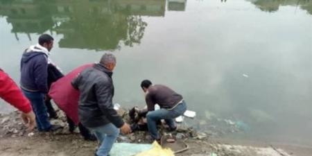 حزن بالعياط، تشييع جثمان طفل ووالده غرقا في مياه ترعة المقاطفية