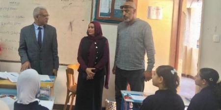 وكيل تعليم الإسماعيلية يشدد على حسن التعامل مع الطلاب خلال اليوم الدراسي