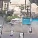 لحظة الانفجار بمحيط فندق إقامة الرئيس الفرنسى في دمشق (فيديو)