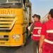 3500 طن مساعدات، قافلة مصرية جديدة تنطلق إلى غزة