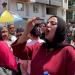 بالزغاريد، فتاة تحتفل بانتهاء امتحانات الثانوية على طريقتها الخاصة بالجيزة (فيديو)