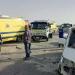 استعدادات مكثفة بشبين القناطر لتشييع جثامين ضحايا حادث مطروح الإسكندرية الساحلي