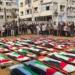 غزة تودع 112 شهيدًا في أكبر جنازة جماعية منذ بدء الحرب