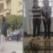 مقطع فيديو يقود إلى ضبط 3 متهمين بسرقة حديد أعمدة الإنارة بالدقي