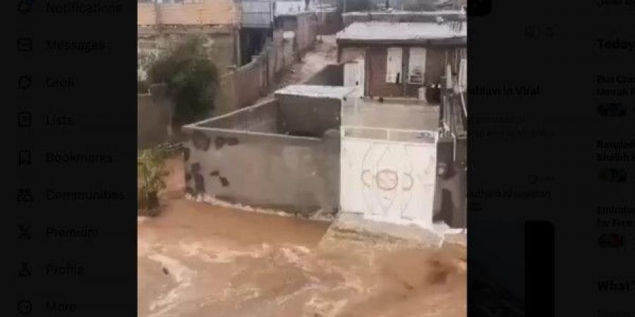 أمطار تسبب فيضانات في إيران بعد تلقيح السحب لمواجهة الجفاف