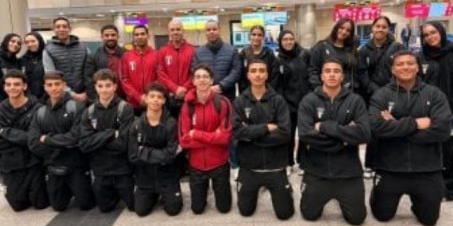 الفوج الأول للبعثة المصرية يغادر لأنجولا للمشاركة في دورة الألعاب الإفريقية للشباب