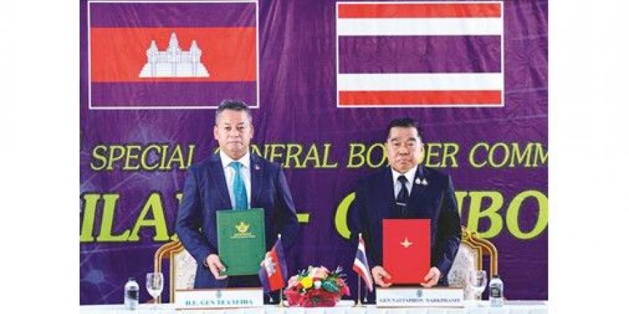 تايلند وكمبوديا تتفقان على وقف «فوري» لإطلاق النار.. أوروبا ترحّب ومستعدة للدعم