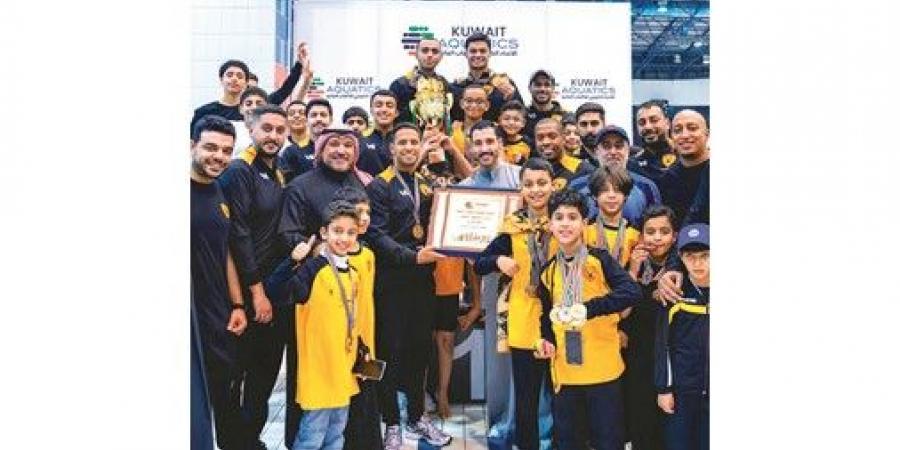 رباعية تاريخية للقادسية في «الألعاب المائية»