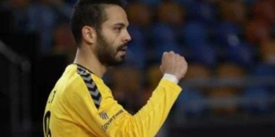 الطيار أفضل لاعب فى مباراة منتخب اليد أمام سلوفاكيا بدورة إسبانيا الدولية