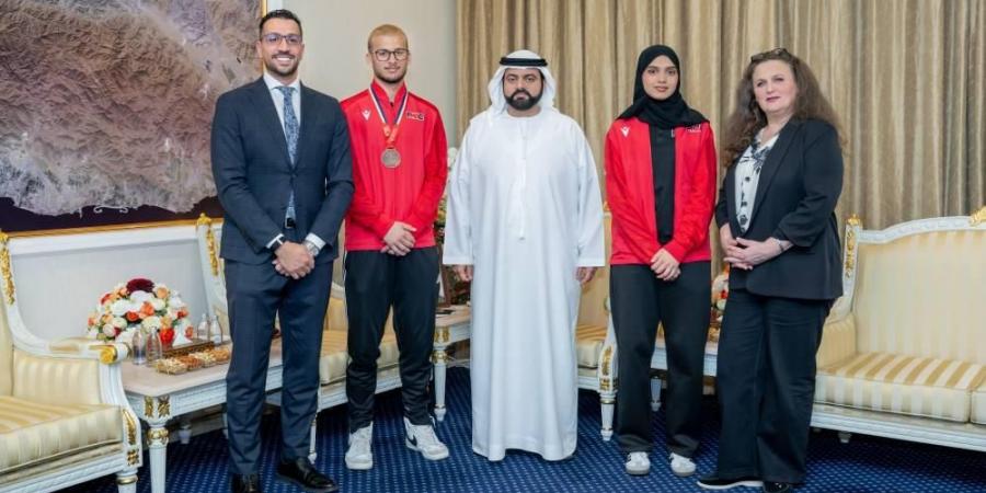 محمد بن حمد يلتقي فارس البلوشي برونزي مونديال المبارزة