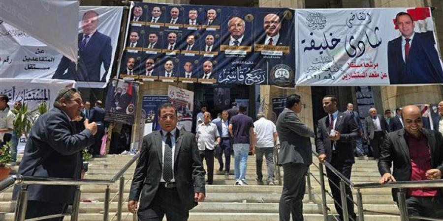 انتخابات نادي القضاة، استئناف التصويت وسط إقبال كبير من الجمعية العمومية