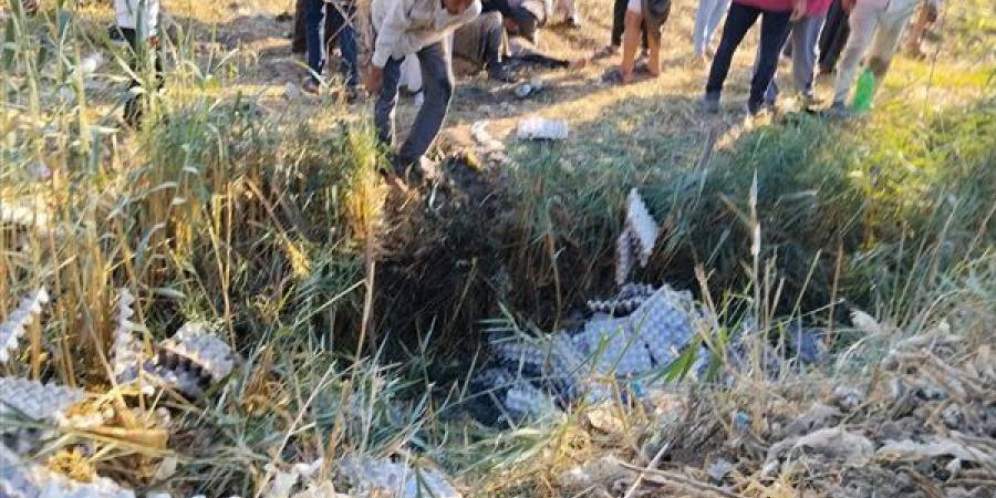 إصابة 3 أشخاص من الفيوم في حادث انقلاب تروسيكل