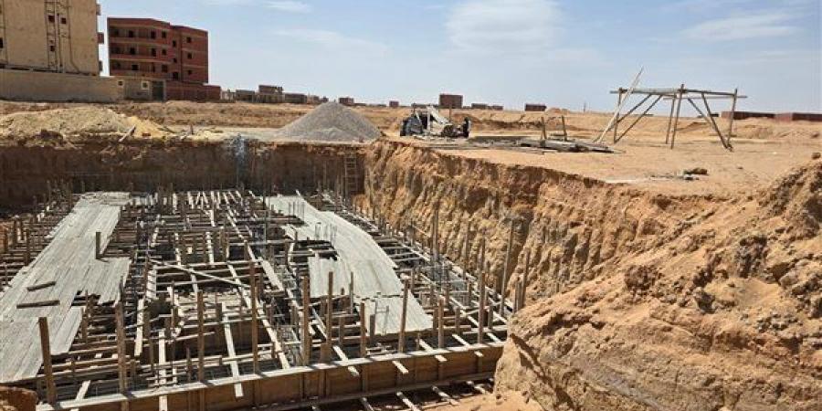 تقنيين دفعة جديدة من الأراضي السكنية بالعبور الجديدة (صور)