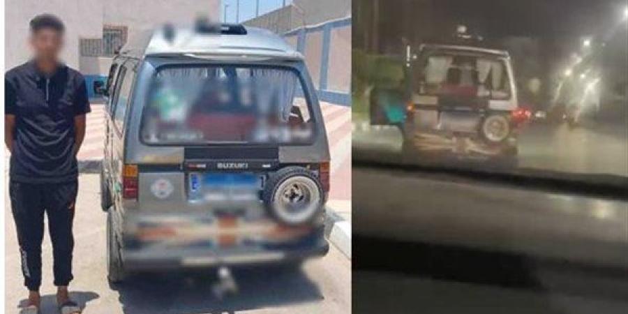 بتهمة تعريض حياة المواطنين للخطر، استعراض سائق في حفل زفاف بالإسماعيلية يعرضه للمسألة القانونية
