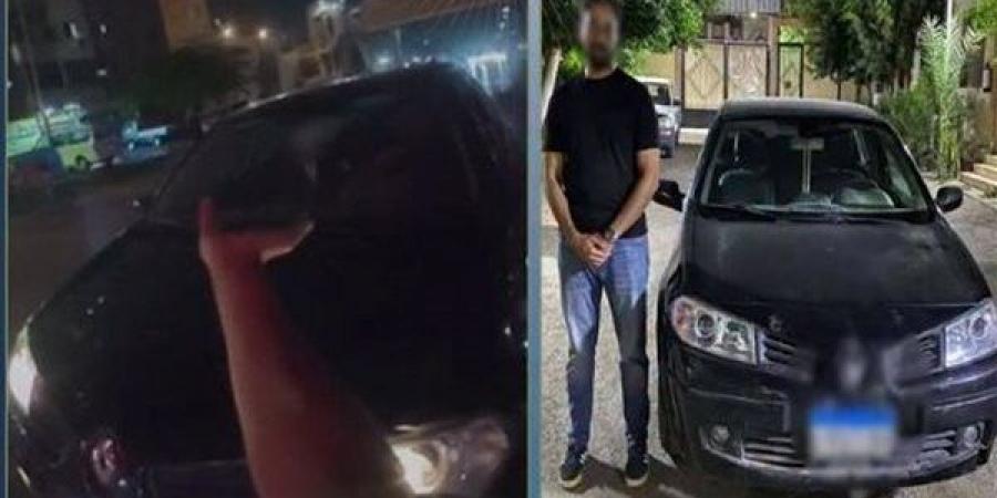 ظن أن الطريق بلا كاميرات، فيديو متداول يطيح بطبيب خالف إشارة المرور بعين شمس
