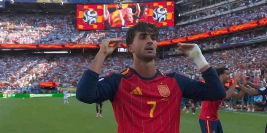 توريس يسجل الهدف الأول لإسبانيا في مرمى الأرجنتين بنهائي كأس العالم