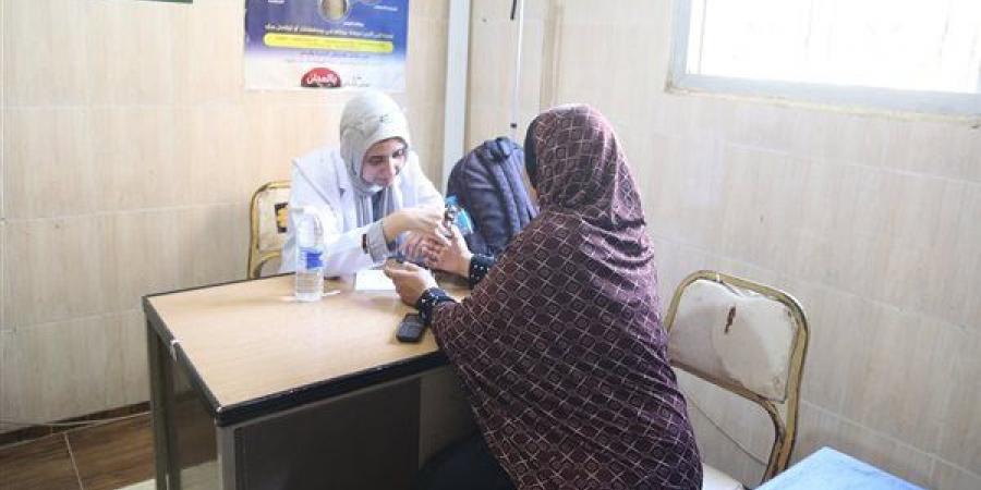 جامعة الفيوم تنظم قافلة طبية مجانية شاملة بقرية اللاهون